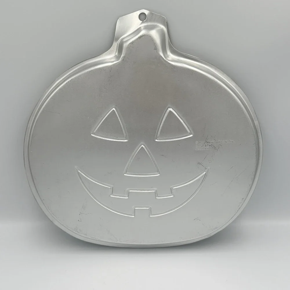 VTG Wilton Jack O Lantern Cookie Pan 1998 Pumpkin Halloween Mold 2105-6207